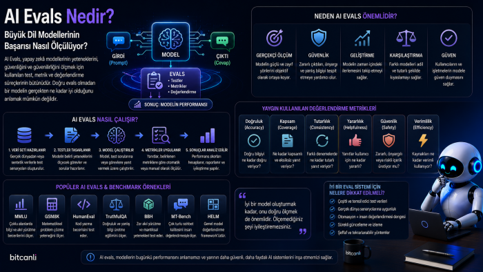 AI Evals Nedir? Büyük Dil Modellerinin Başarısı Nasıl Ölçülüyor?
